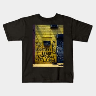 Long Island City Taxi Lease Queens NYC Kids T-Shirt